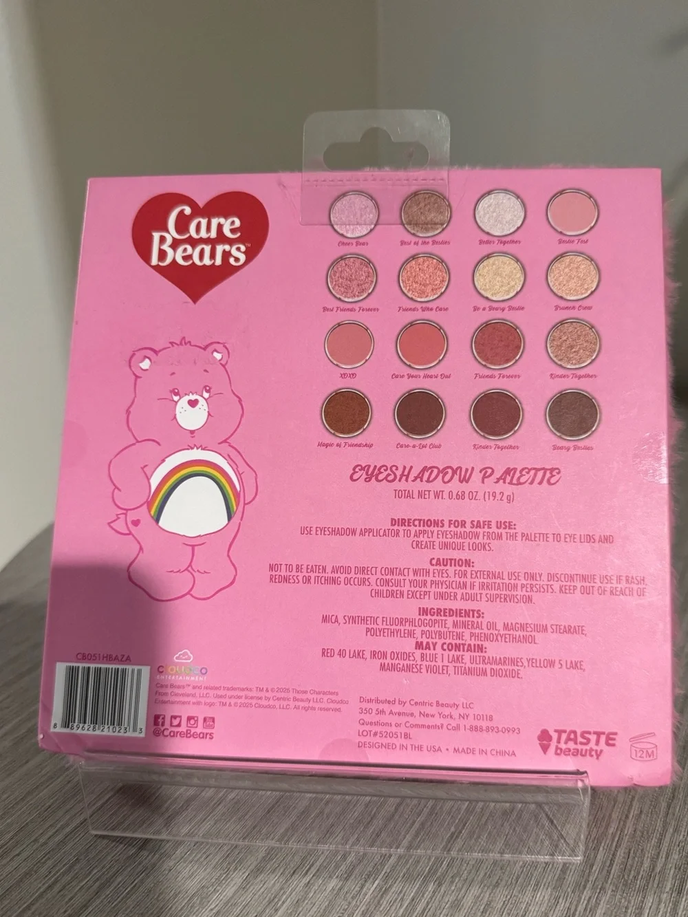 Care Bears Taste Beauty Eyeshadow Pallette